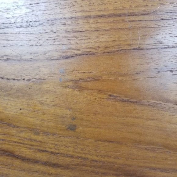 LARGE Monkey Pod Wood Leaf Vtg Platter Dish Carved Display Coin Holder Fruit - Picture 4 of 8